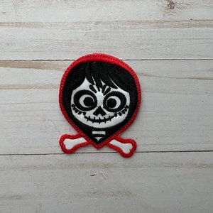 Disney Coco Miguel Mexico Calavera Embroidered Sew On Patch