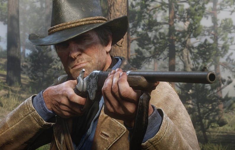 RDR2 Arthur Hat Etsy