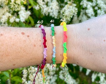 Staircase Friendship Bracelets, Boho Bracelets, Vintage, Jewelry