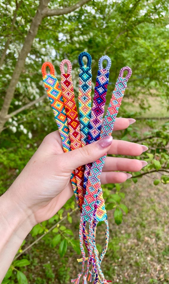 Embroidery Floss Length Of String For Chevron Bracelet Best