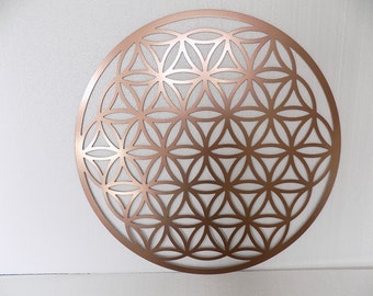 Flower of Life Metal Wall Hanging