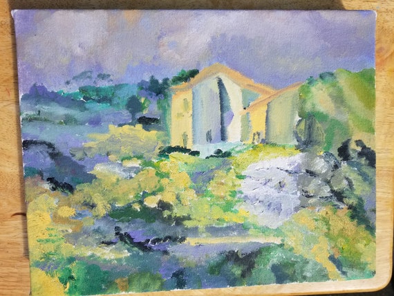 Handmade Oil Painting on Canvas A Tribute to | Etsy