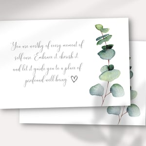 Carte-cadeau d'auto-soins | IMPRIMABLE