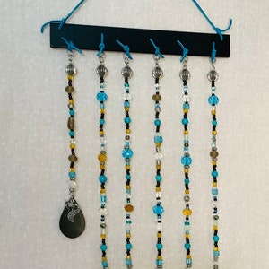 Handmade Beaded Mobile/Suncatcher - Boho Decor - Wall Decor