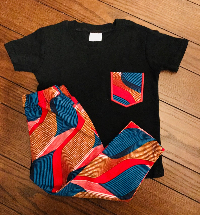 Boy outfit setafrican boy outfit ankara pant outfit kente outfit