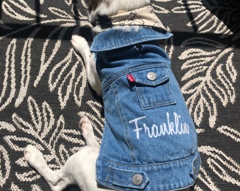 dog jean jacket target