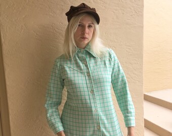 70’s Western Poly Shirt Jacket