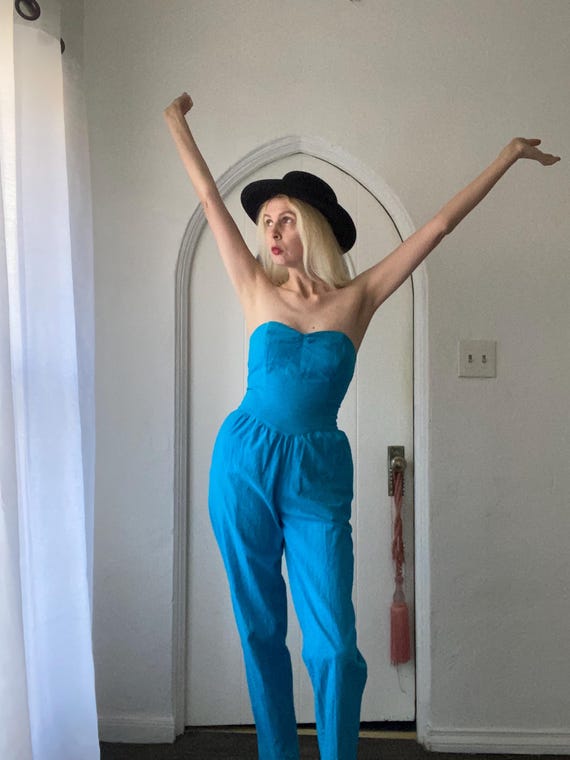 All That Jazz Strapless Jumpsuit - image 2