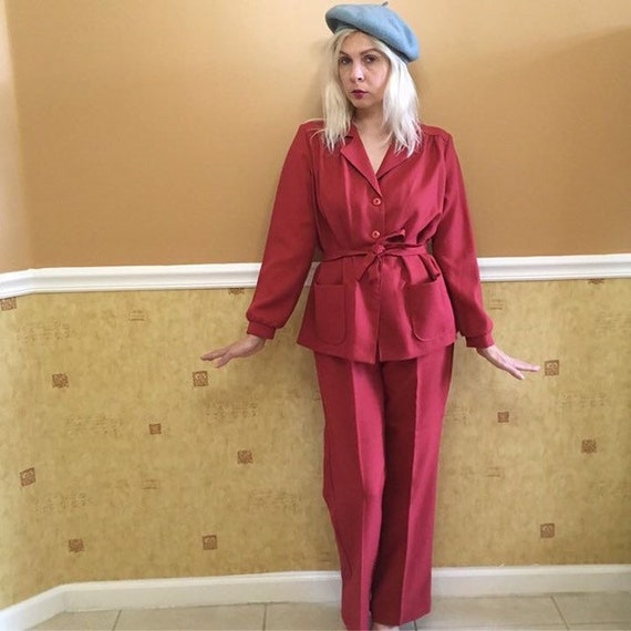 So Fun! 70’s 2 Piece Pant Suit