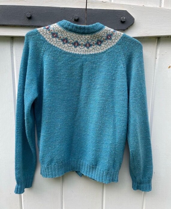 60s Juniorite Cardigan Sweater - image 7