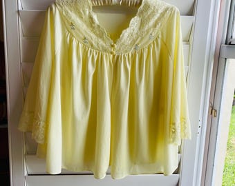 70s Shadowline Bed Jacket