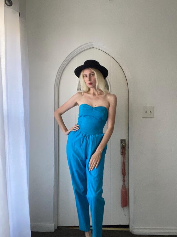 All That Jazz Strapless Jumpsuit - image 4