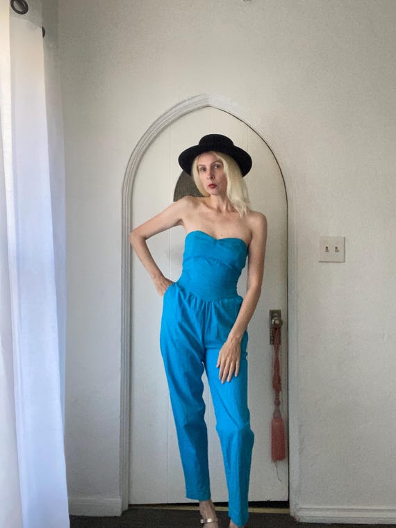 All That Jazz Strapless Jumpsuit - image 1