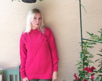Cozy 80s Knit Pullover Sweater