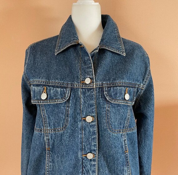 Classic Vintage 90s Bill Blass Jeanswear Denim Ja… - image 4