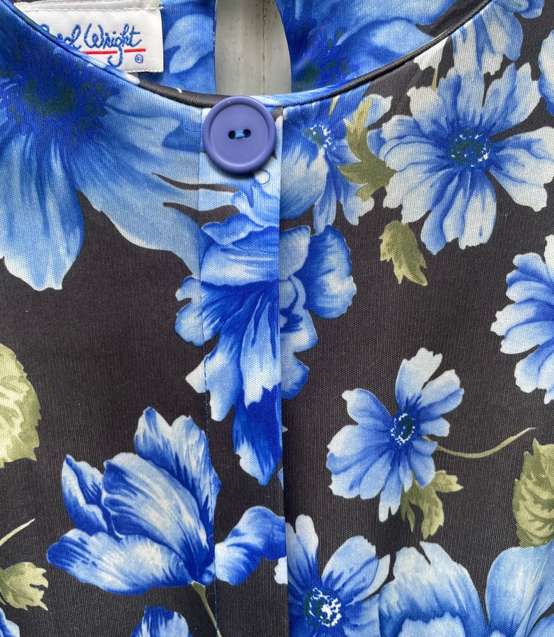 Delightful 80s Carol Wright Floral Dress. Etsy