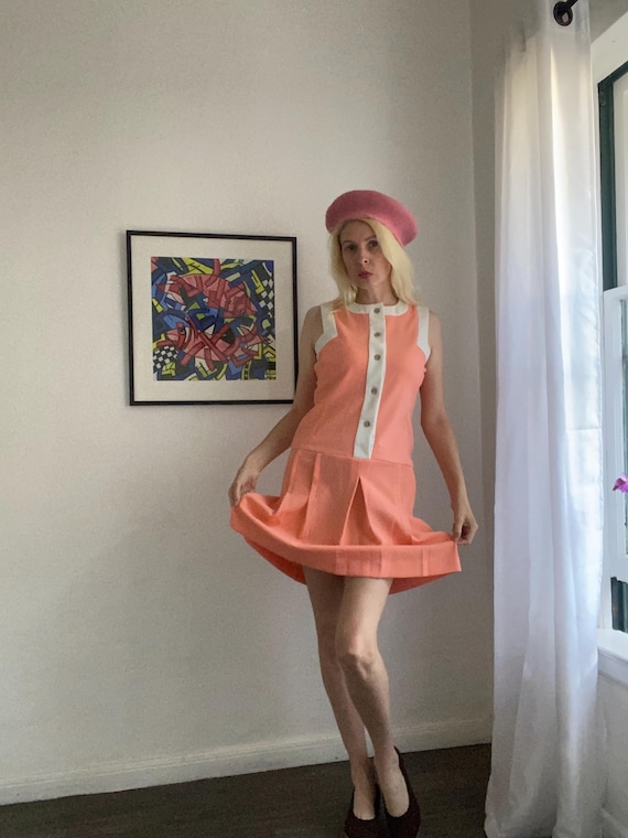60s Mod Scooter Dress - image 1