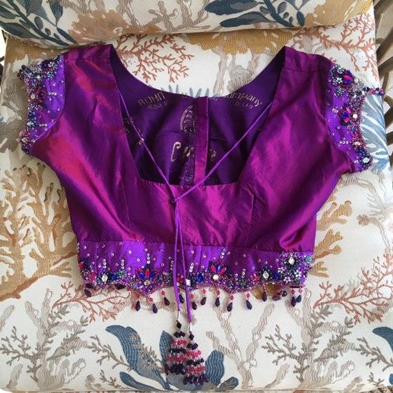 Fabulous 80’s Bollywood Cropped Top