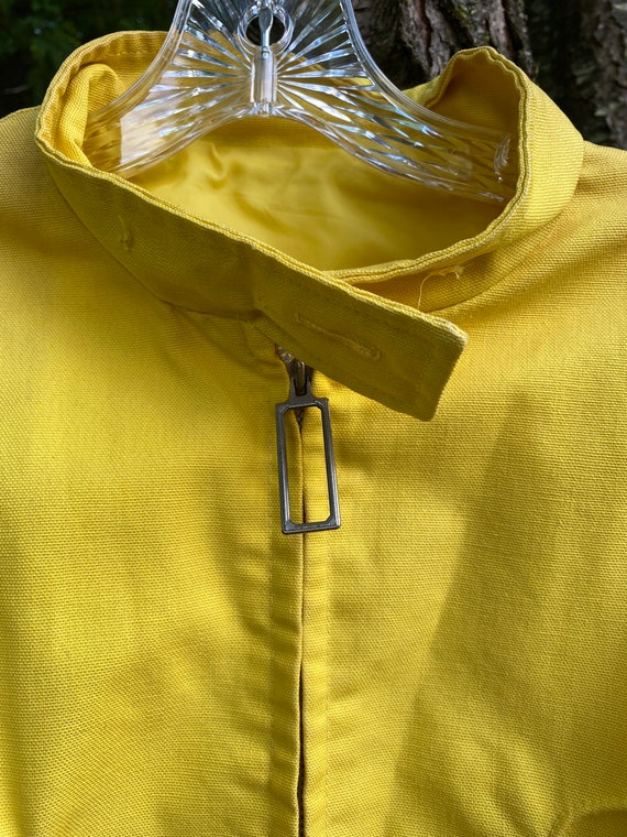 Super Cool Vintage 70s Yellow Moped/Scooter Jacket - image 6