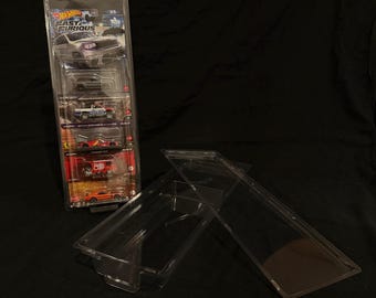 20 protectorvitrines voor premium gegoten blisterverpakkingen – verpakking van 5 (20 stuks) | 5 mm dikke zuurvrije behuizing | Magisch schild