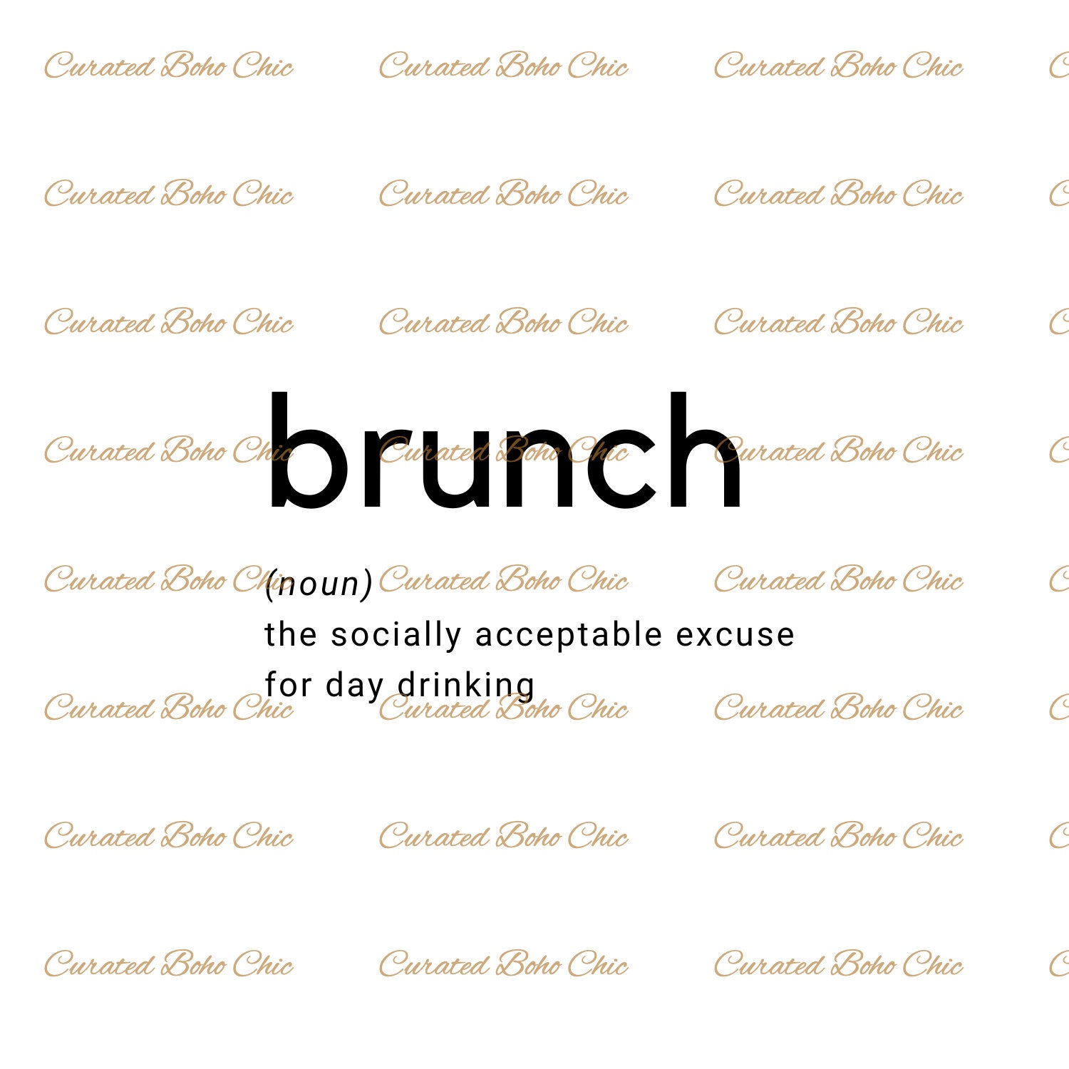 Brunch Definition SVG Digital Download - Etsy