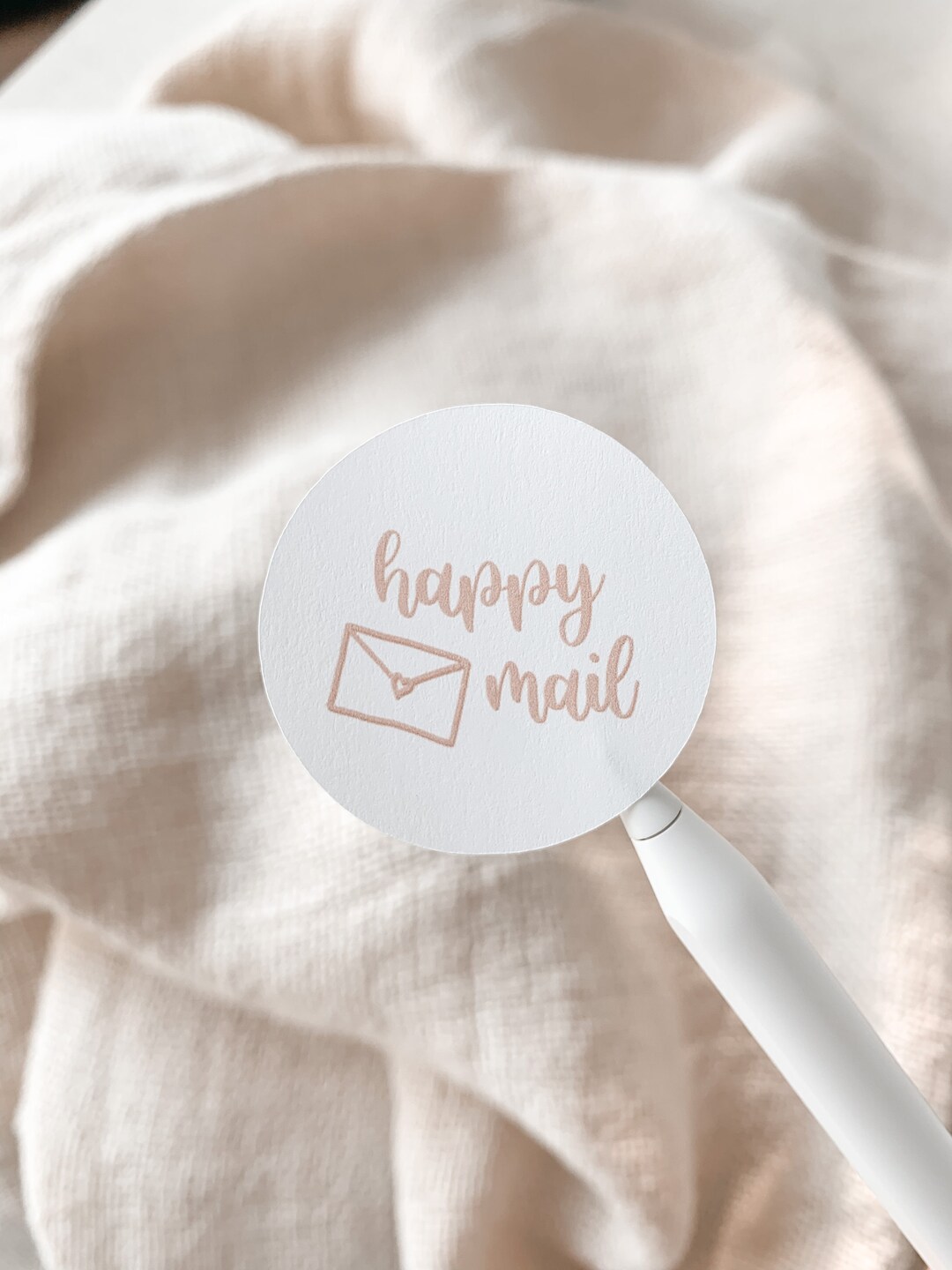 Happy Mail Stickers - Packaging Stickers - Envelope Stickers - Small ...
