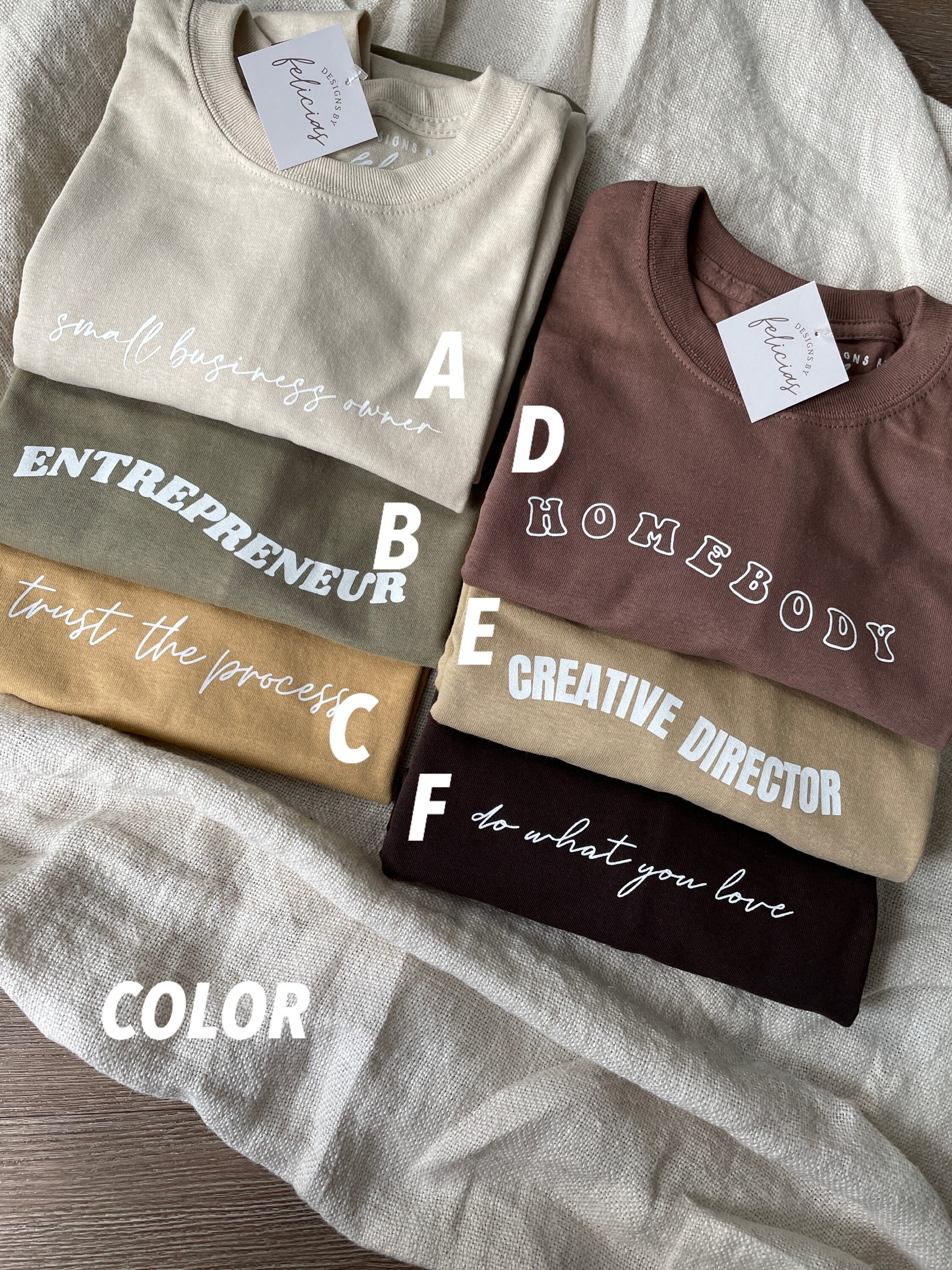 custom shirts for small business