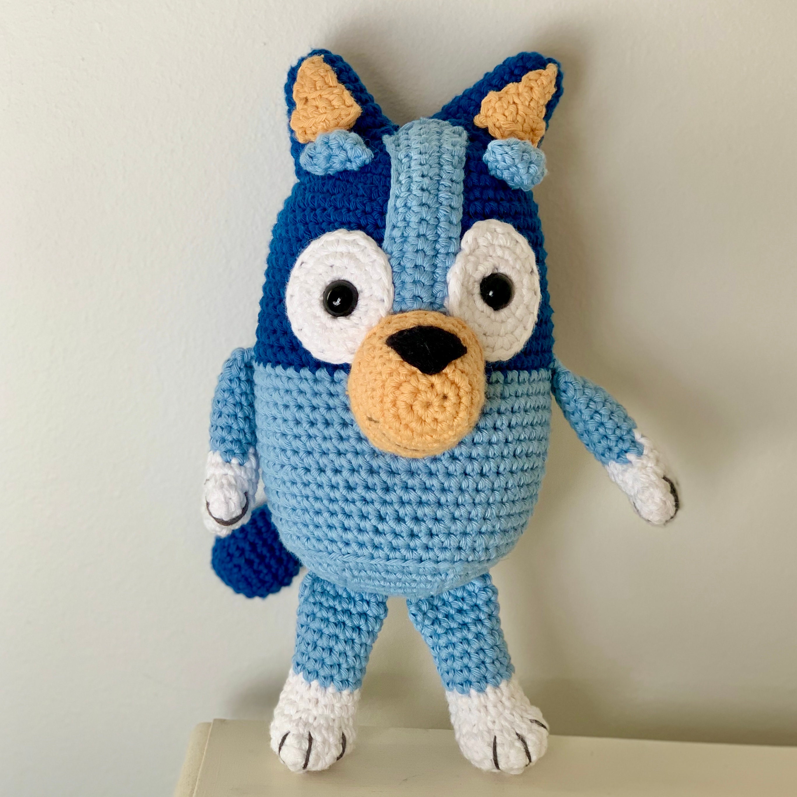 Blue heeler crochet pattern bluey crochet pattern Etsy