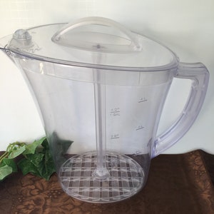 PAMPERED CHEF 1 Gallon Quick Stir Pitcher 2275 Clear 