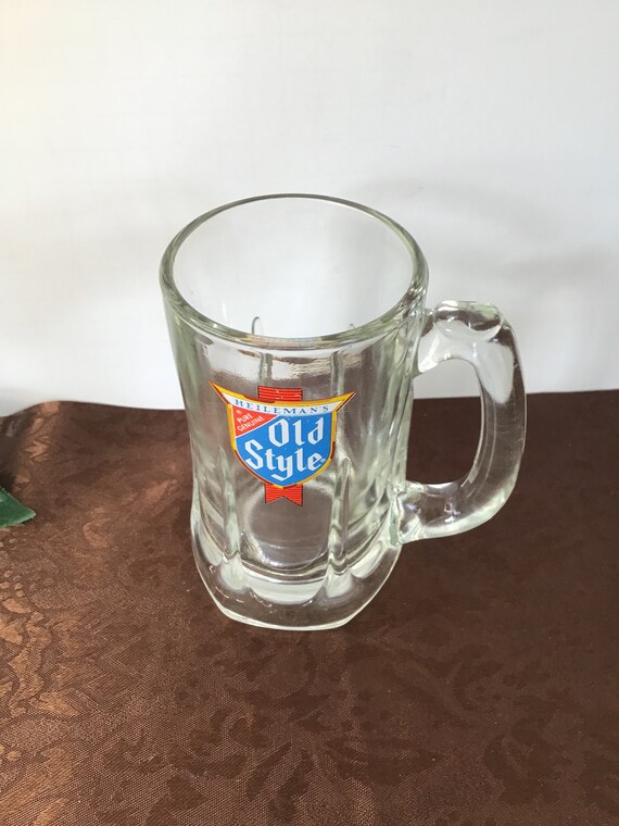 Vintage 12 Ounce OLD STYLE Beer Mug Etsy