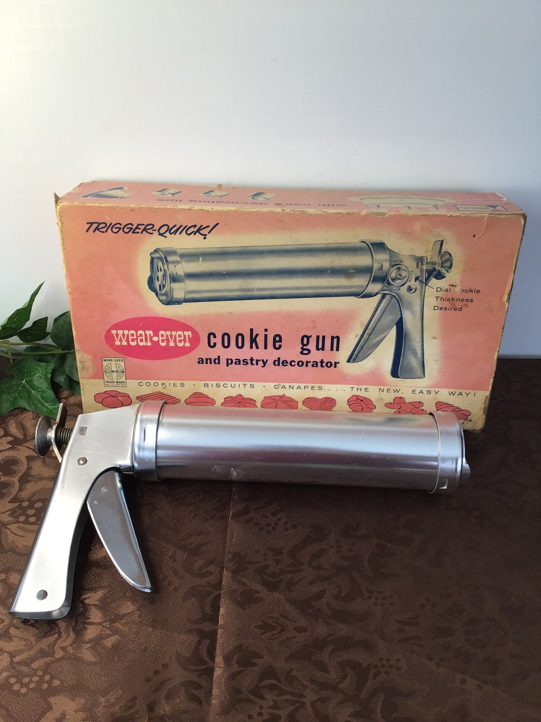 Vintage WEAR EVER Cookie Gun and Pastry Decorator Etsy
