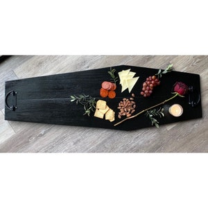 Gothic Coffin Serving Board - Charcuterie Tray