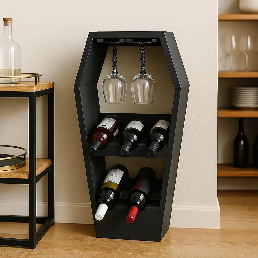 Coffin Wine Rack - Etsy