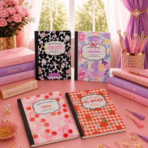 Personalized Composition Notebook Bundle | Custom Student Journals | Back to School Supplies | Teacher Gifts | Custom Name Notebook