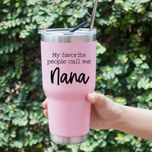 SVG, PNG, JPEG Print Files | Digital Download | Cricut | Silhouette | My Favorite People Call Me Nana | Original Design