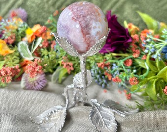 ライトピンクのアメジストフラワーアゲートドゥルージータワー - Etsy 日本