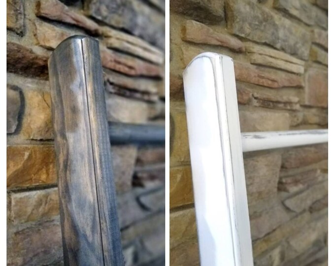 Black Metal Blanket Ladder, 4 Ft Etsy