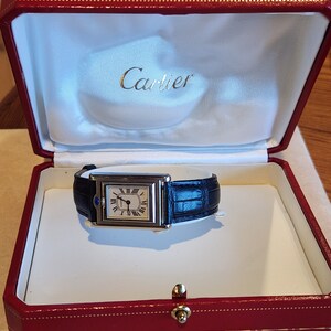 Cartier Vintage womens Basculante Tank model watch 2001 image 4