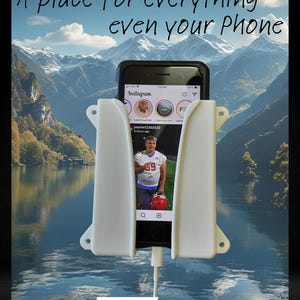 Phone Holder for boats, auto, and general organization