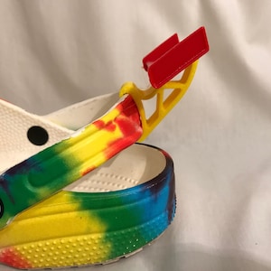 Retro spoiler the perfect charm for your crocs handmade for men women and kids, let the race begin