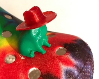 The Western Croc Frog for Cowboys and Cowgirls (Sold each)