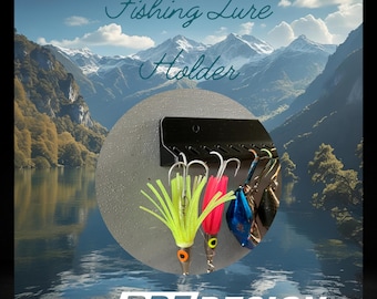 Fishing Lure Holder for boats and garage storage