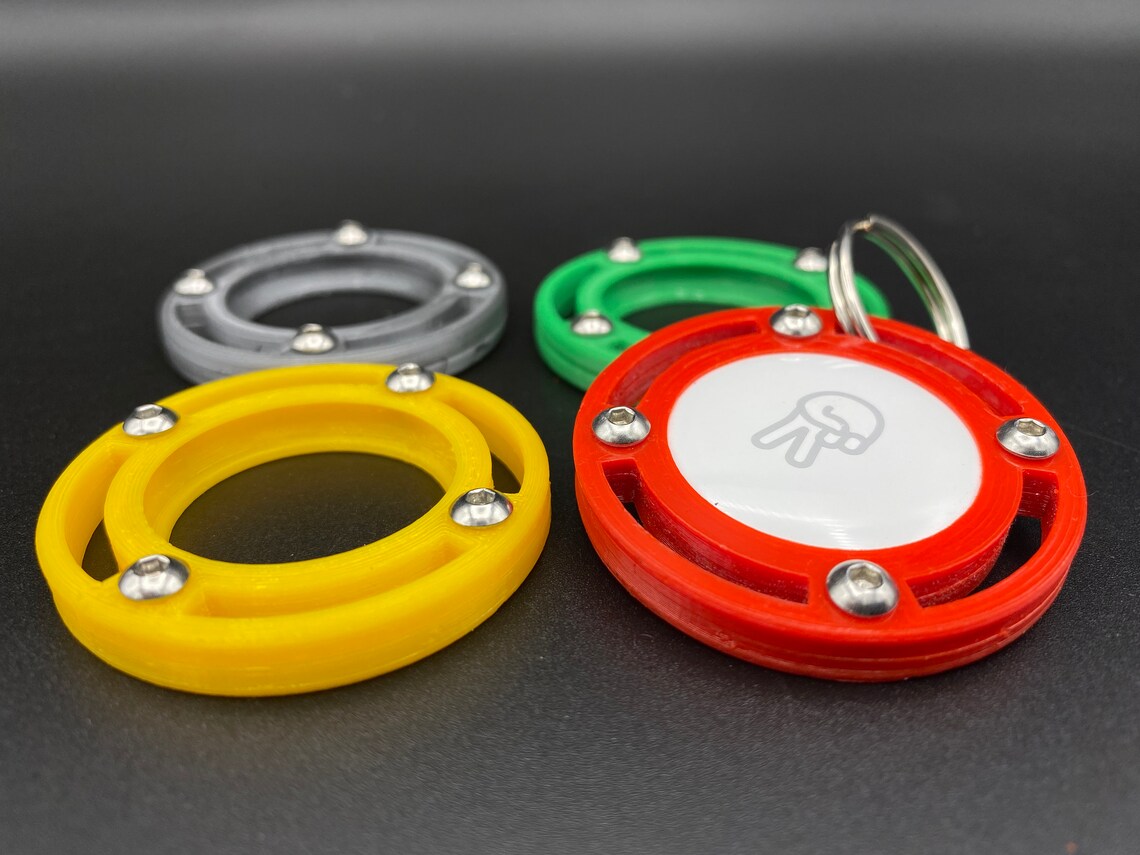 Airtag Keychain Holder Secure Fit Lightweight Rugged Etsy UK