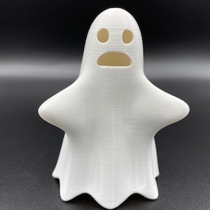 Spooky Ghosts w/ Flickering LED Candle Halloween Decor MCGadgets Wall Art Halloween image 3