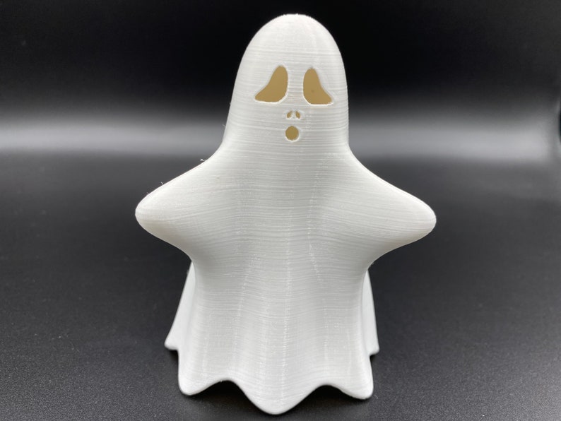 Spooky Ghosts w/ Flickering LED Candle Halloween Decor MCGadgets Wall Art Halloween image 7