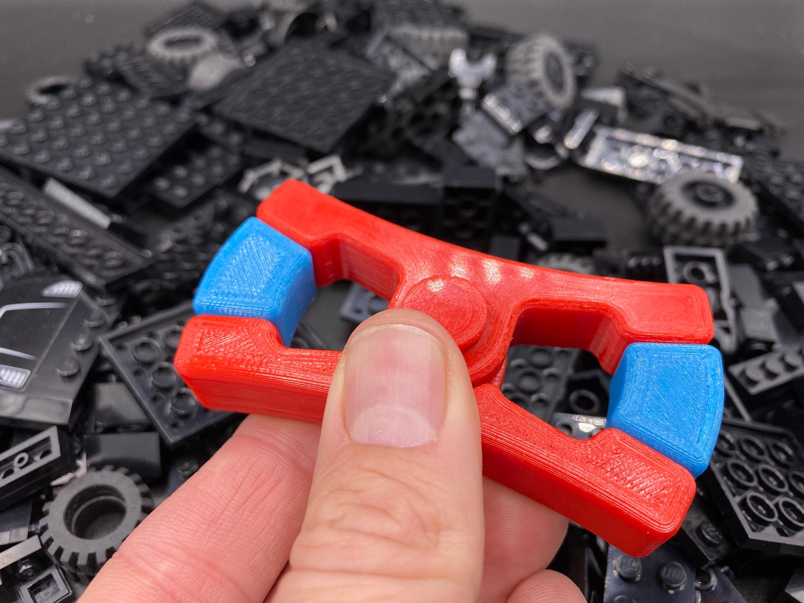 Feget Fidget Flip | 3D Printed | Fidget Spinner | Toggle Toy - Etsy