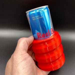 Schlanker Dosenbecher | Passend für RedBull | Energy Drinkhalter | Benutzerdefinierte Farben