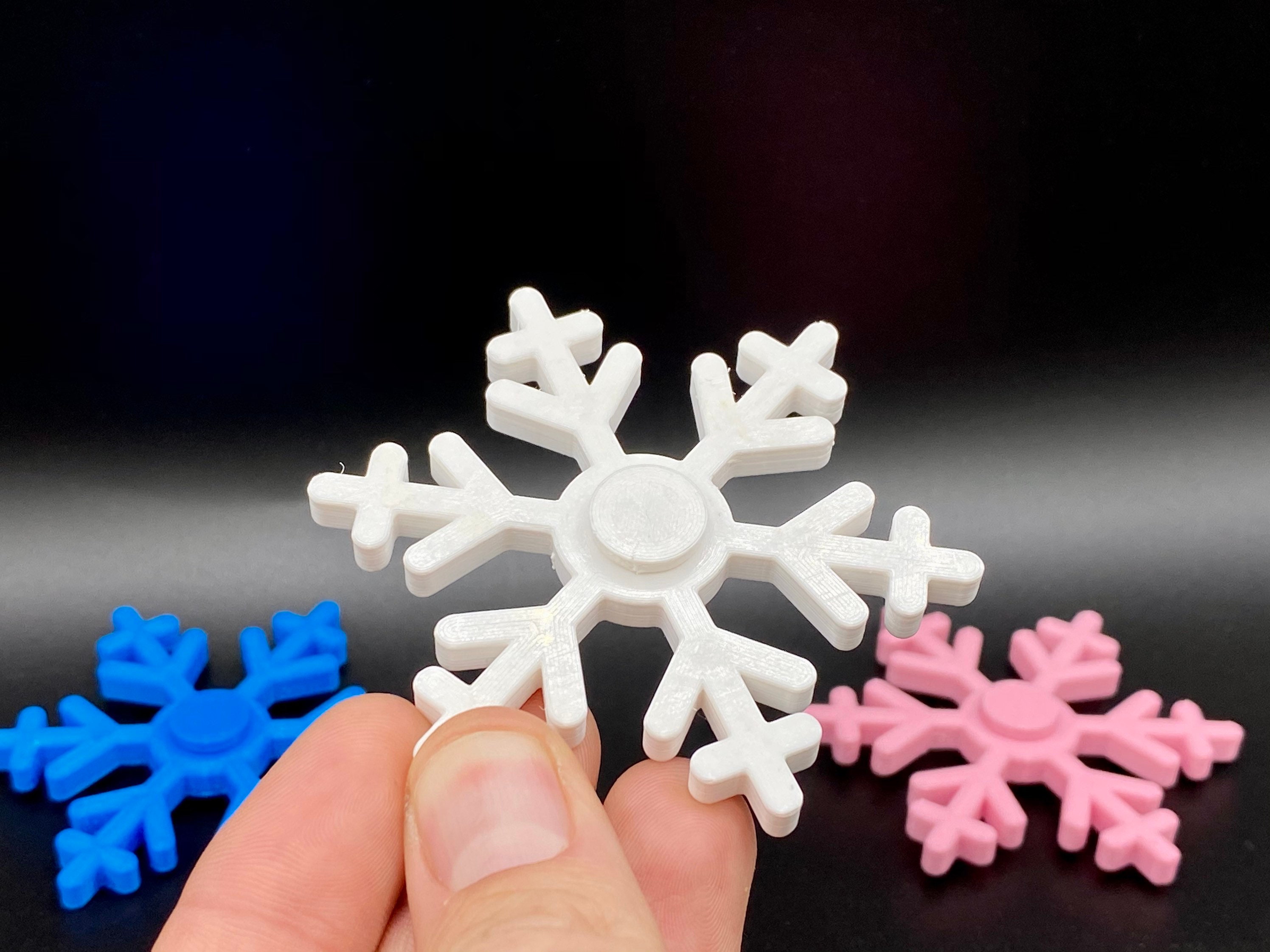 Snowflake Fidget Spinner (Classic) by Randomizy