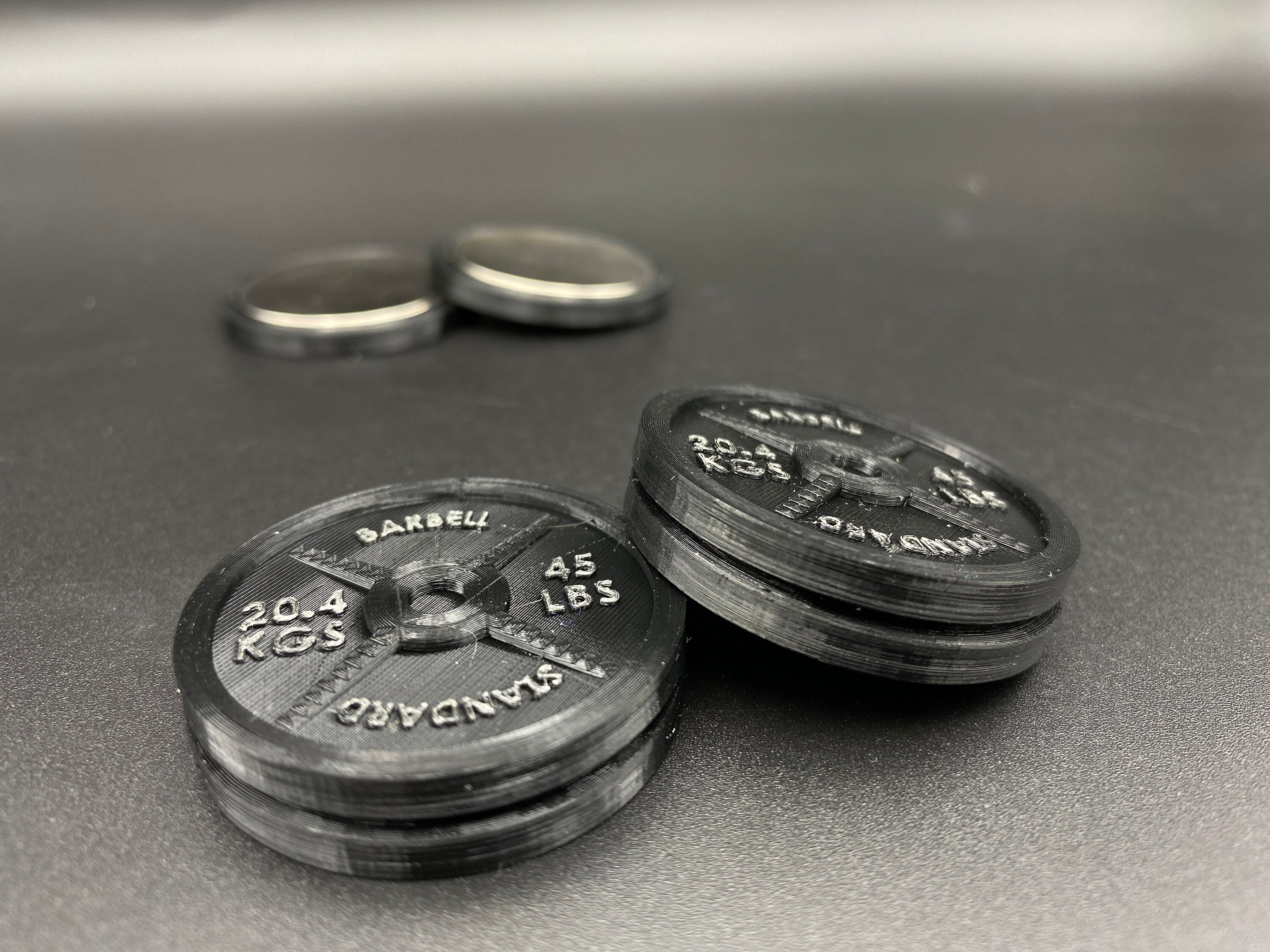 Weight Plate Slider Haptic Fidget EDC Etsy