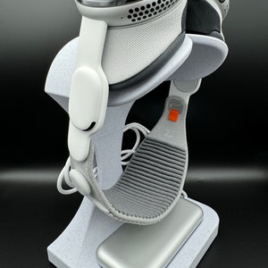 Apple Vision Pro Stand | Universal Display Stand for Apple&#39;s VR Spatial Computer | Vertical Display | Easy Grab | Cable Management